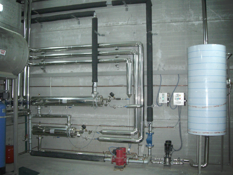 Tratamiento de agua  y gases tecnicos